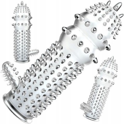 Насадка - удлинитель пениса прозрачная Насадка - удлинитель пениса прозрачная