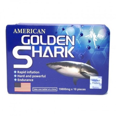 Мужской возбудитель American Golden Shark (10 таб) Мужской возбудитель American Golden Shark (10 таб)