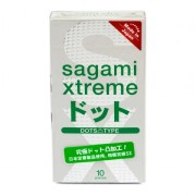 Презервативы SAGAMI Xtreme Type-E 10 шт. (точечные)
