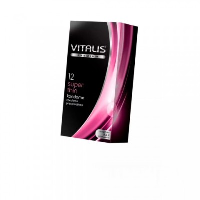 Презервативы VITALIS PREMIUM супер тонкие, 12 шт Презервативы VITALIS PREMIUM супер тонкие, 12 шт