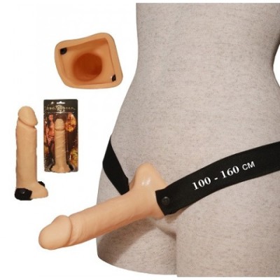 Страпон с полостью XXL №2 Страпон с полостью XXL №2