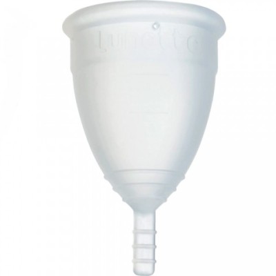 Менструальная чаша Lunette размер 1, прозрачная Менструальная чаша Lunette размер 1, прозрачная