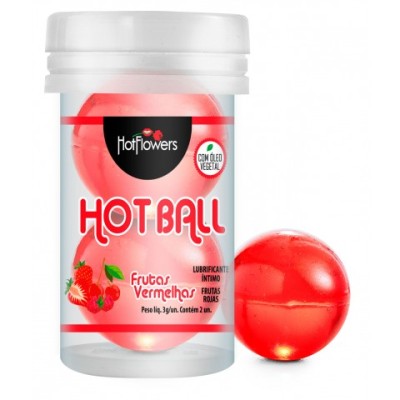 Лубрикант AROMATIC HOT BALL на масляной основе в виде двух шариков (аромат красных ягод) Лубрикант AROMATIC HOT BALL на масляной основе в виде двух шариков (аромат красных ягод)