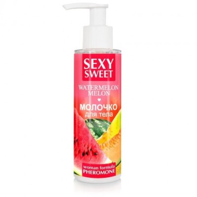 Молочко для тела SEXY SWEET WATERMELON&MELON с феромонами 150 г. Молочко для тела SEXY SWEET WATERMELON&MELON с феромонами 150 г.
