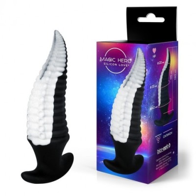 Анальная втулка Magic Hero чёрно-белая (L 130 мм, D 35 мм) Анальная втулка Magic Hero чёрно-белая (L 130 мм, D 35 мм)