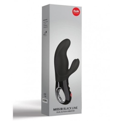 Кролик-вибратор Miss Bi (черный) Кролик-вибратор Miss Bi (черный)