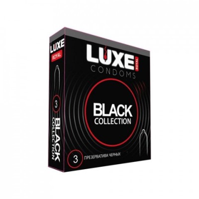 Презервативы LUXE ROYAL BLACK COLLECTION (3 шт.) Презервативы LUXE ROYAL BLACK COLLECTION (3 шт.)