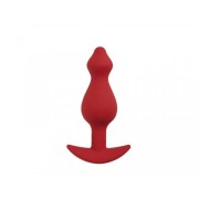 Анальная пробка Libra, цвет бордовый (CORE) (L)