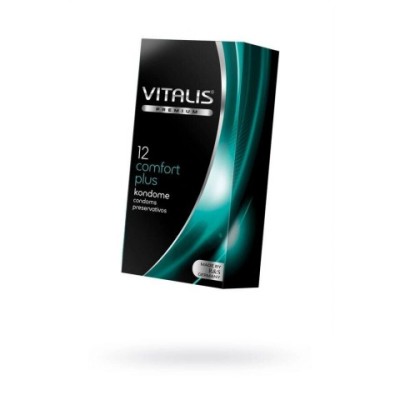 VITALIS №12 Comfort+ Презервативы анатомической формы VITALIS №12 Comfort+ Презервативы анатомической формы