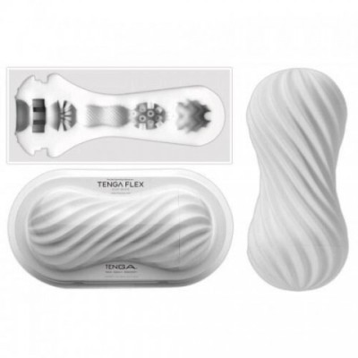 TENGA FLEX Мастурбатор Silky White TENGA FLEX Мастурбатор Silky White