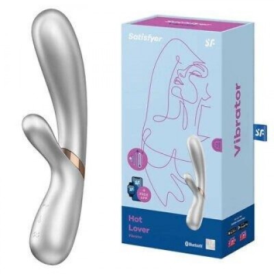 Вибратор с подогревом Satisfyer Hot Lover Silver Вибратор с подогревом Satisfyer Hot Lover Silver