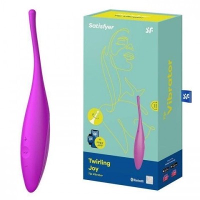 Вибратор для клитора Satisfyer Twirling Joy fuchsia Вибратор для клитора Satisfyer Twirling Joy fuchsia