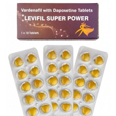 Мужской препарат Levifil Power (Vardenafil & Dapoxetine) 10 таб. Мужской препарат Levifil Power (Vardenafil & Dapoxetine) 10 таб.