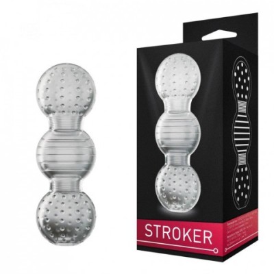Мастурбатор двухсторонний STROKER 4 прозрачный (14,5*4,8 см.) Мастурбатор двухсторонний STROKER 4 прозрачный (14,5*4,8 см.)