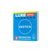 Презервативы LUXE ROYAL Exotica (3 шт.)