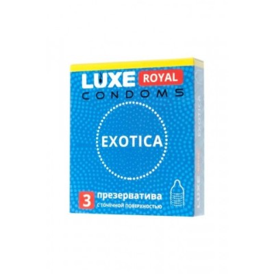 Презервативы LUXE ROYAL Exotica (3 шт.) Презервативы LUXE ROYAL Exotica (3 шт.)