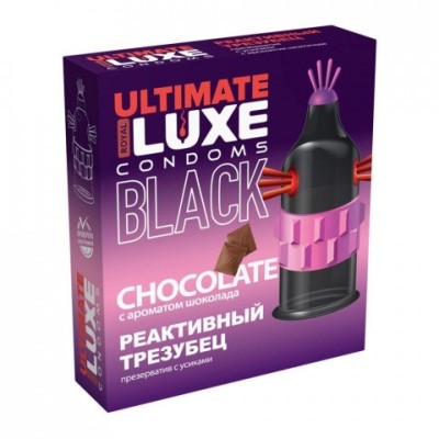 Презерватив LUXE BLACK ULTIMATE Реактивный трезубец (ШОКОЛАД) 1 шт. Презерватив LUXE BLACK ULTIMATE Реактивный трезубец (ШОКОЛАД) 1 шт.