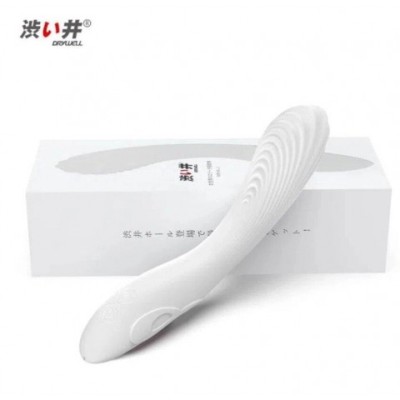 Гибкий, изгибающийся вибратор для точки G - DryWell G-Spot, белый Гибкий, изгибающийся вибратор для точки G - DryWell G-Spot, белый