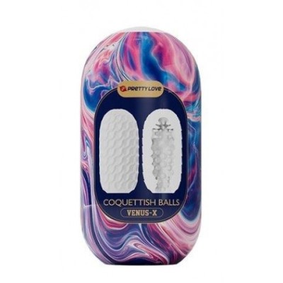 Двухсторонний мастурбатор Coquettish ball Двухсторонний мастурбатор Coquettish ball