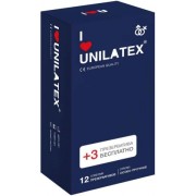 Презервативы Unilatex Extra Strong/особо прочные, 12 шт. + 3 шт. в подарок