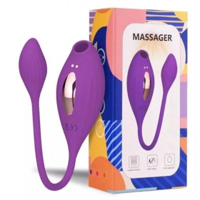 Массажер для клитора и сосков Liliac Массажер для клитора и сосков Liliac