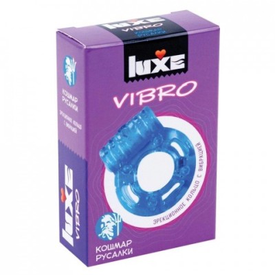 Виброкольцо LUXE VIBRO Кошмар русалки (+ презерватив) Виброкольцо LUXE VIBRO Кошмар русалки (+ презерватив)