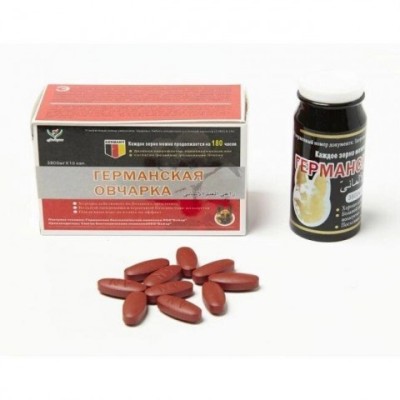 Мужской возбудитель - Германская овчарка 380 mg. (10 кап.) Мужской возбудитель - Германская овчарка 380 mg. (10 кап.)