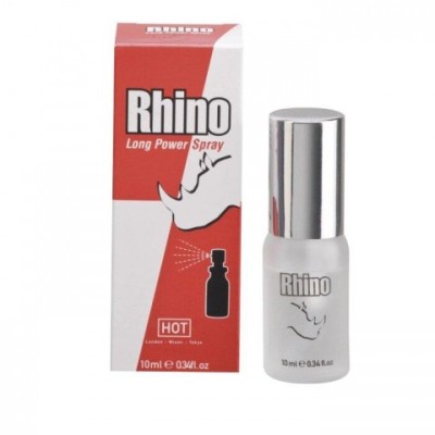 Спрей-пролонгатор для мужчин Rhino Long Power Spray 10 мл. Спрей-пролонгатор для мужчин Rhino Long Power Spray 10 мл.