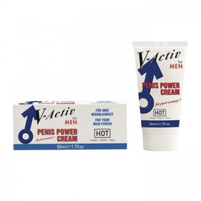 Крем стимулирующий для мужчин V-Аctiv 50 мл. Крем стимулирующий для мужчин V-Аctiv 50 мл.