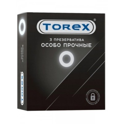 Презервативы особо прочные - TOREX 3 шт. Презервативы особо прочные - TOREX 3 шт.
