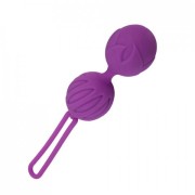 Вагинальные шарики Geisha Lastic Ball фиолетовые от Adrien Lastic (размер S)