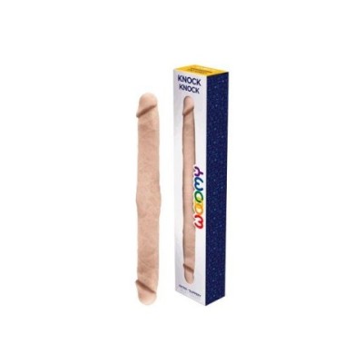 Двойной фаллоимитатор Knock-Knock от WOOOMY (38,5 * 3,90 см.) Двойной фаллоимитатор Knock-Knock от WOOOMY (38,5 * 3,90 см.)