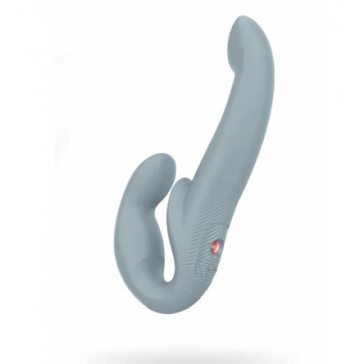 Безремневой страпон с вибрацией Share Vibe Pro от Fun Factory (серый) Безремневой страпон с вибрацией Share Vibe Pro от Fun Factory (серый)