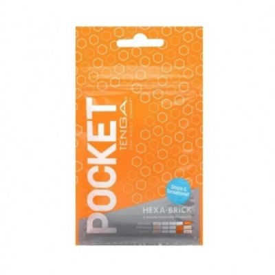 Мастурбатор Tenga Pocket Hexa-Brick Мастурбатор Tenga Pocket Hexa-Brick