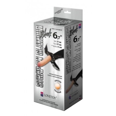 Пояс Glamour black с насадкой Пояс Glamour black с насадкой