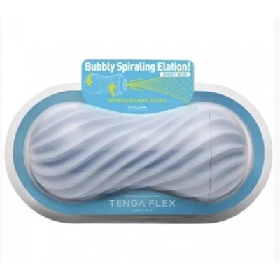 Мастурбатор Tenga Flex Bubbly Blue Мастурбатор Tenga Flex Bubbly Blue