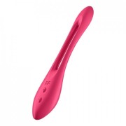 Универсальный гибкий вибратор для пар Satisfyer Elastic Joy красный