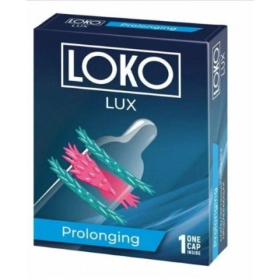 Насадка стимулирующая LOKO LUX с продлевающим эффектом Насадка стимулирующая LOKO LUX с продлевающим эффектом