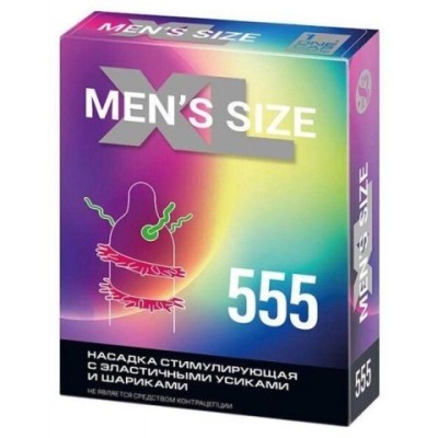 Насадка стимулирующая MEN*S SIZE XL 555 Насадка стимулирующая MEN*S SIZE XL 555