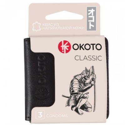 Презервативы в кейсе OKOTO Classic №3 Презервативы в кейсе OKOTO Classic №3