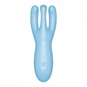 Клиторальный вибростимулятор Satisfyer Threesome 4 Connect App голубой