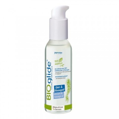 Смазка с массажным маслом JoyDivision BIOglide 2в1, 125 мл Смазка с массажным маслом JoyDivision BIOglide 2в1, 125 мл