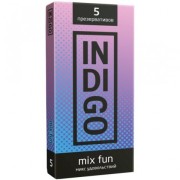 Презервативы INDIGO MixFun № 5 ребристые (5 шт.)