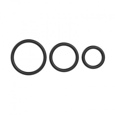 Набор эрекционных колец Cock & Ball rings Набор эрекционных колец Cock & Ball rings