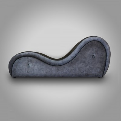 Диван-софа Тантра с креплениями для наручников (черно-серый) Диван-софа Тантра с креплениями для наручников (черно-серый)