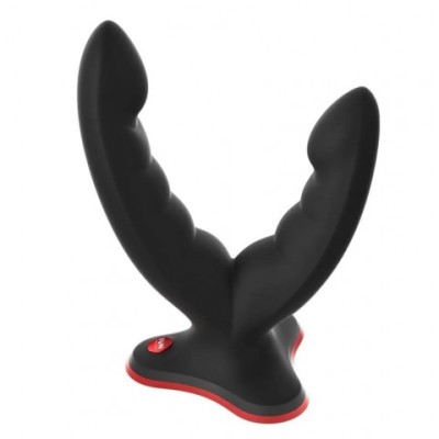 Двойной фаллоимитатор Ryde Fun Factory (черный) Двойной фаллоимитатор Ryde Fun Factory (черный)