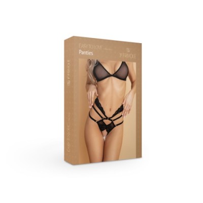 Кокетливые кружевные трусики с доступом и высокой талией (Easy to love) (S/M (42-44)) Кокетливые кружевные трусики с доступом и высокой талией (Easy to love) (S/M (42-44))