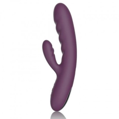 Вибратор с двойной стимуляцией Avery лиловый от SVAKOM Вибратор с двойной стимуляцией Avery лиловый от SVAKOM