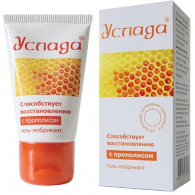 Гель-любрикант Услада с прополисом 30г Гель-любрикант Услада с прополисом 30г