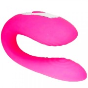 Вибратор для пар Flamingo (розовый)
